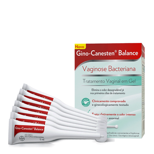 Antifúngico Gino Canesten Balance 7 Bisnagas