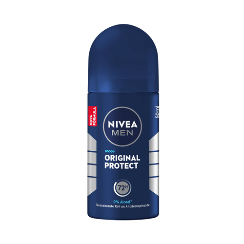 Desodorante Antitraspirante Roll On Nivea Men Original Protect 50Ml