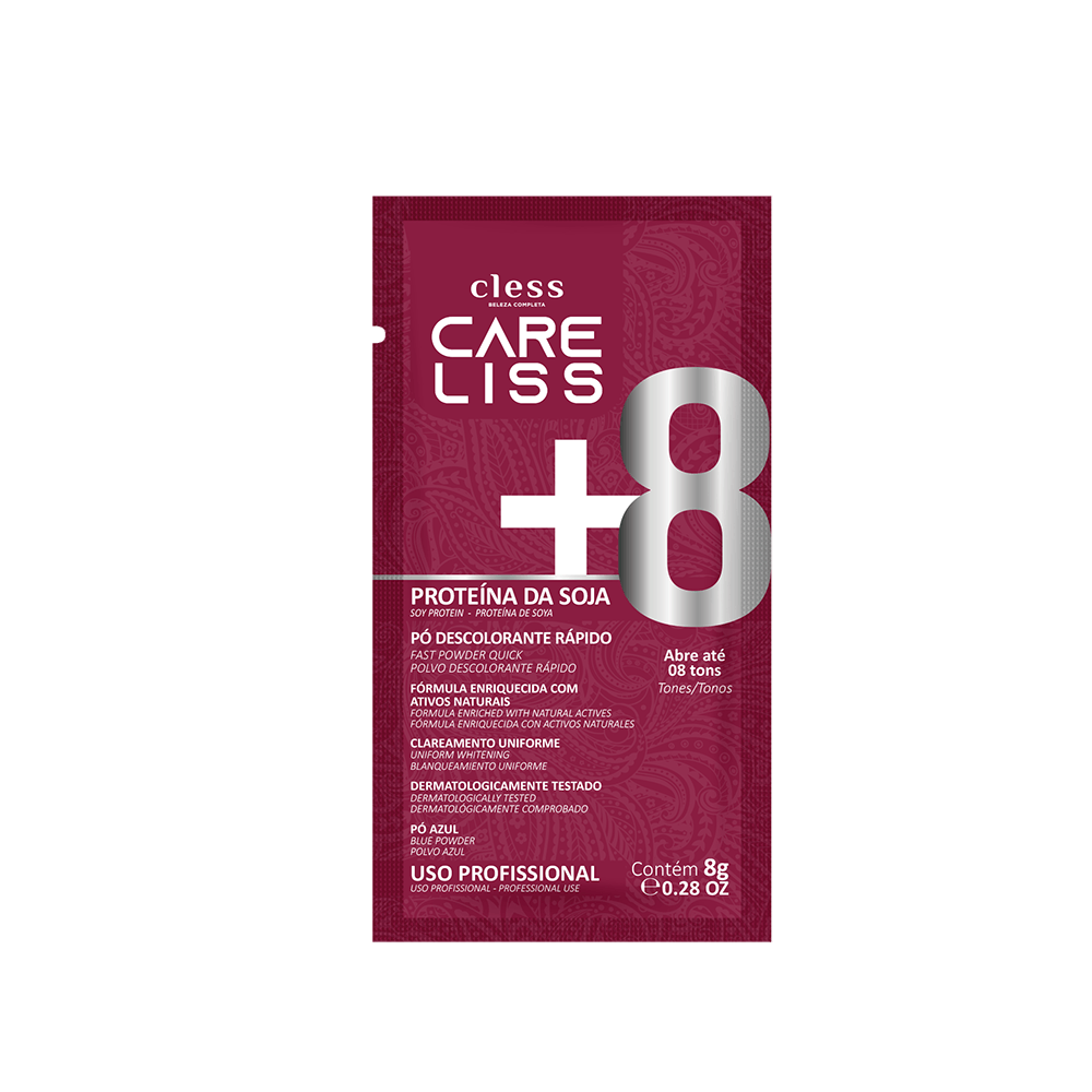 Care Liss Pó Descolorante Proteínas da Soja 8g