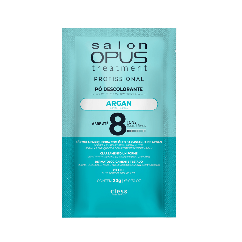 Po descolorante Argan 8 Tons Salon Opus 20g