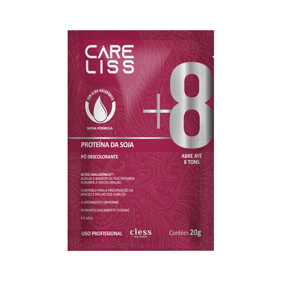 po Descolorante capilar Proteina de Soja Care Liss 20g
