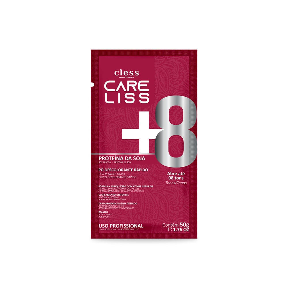 Care Liss Pó Descolorante Proteínas da Soja 50g
