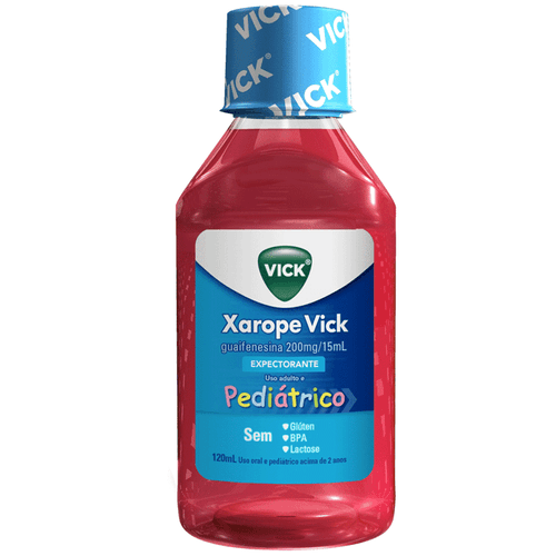Xarope Expectorante Vick Pediátrico 120Ml