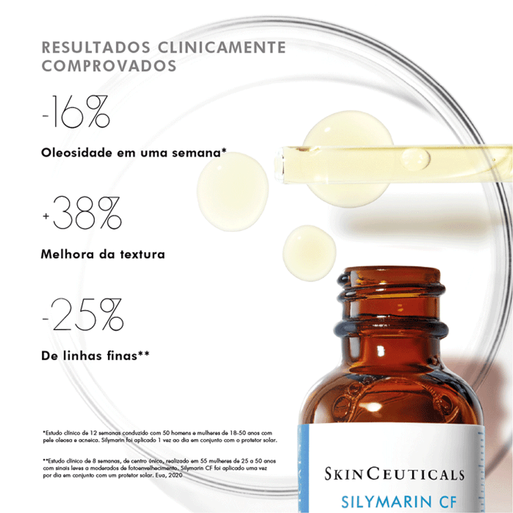 Sérum Antioxidante Skinceuticals Silymarin CF 30ml - Drogaria Sao