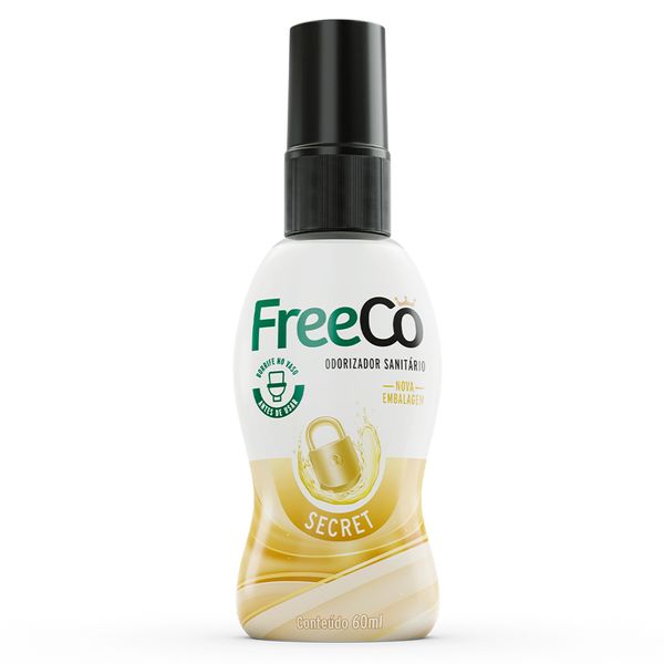 Bloqueador De Odores Sanitários FreeCô Secret 60ml Spray