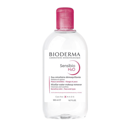 Água Micelar Dermatológica Calmante Bioderma Sensibio H2O 500Ml