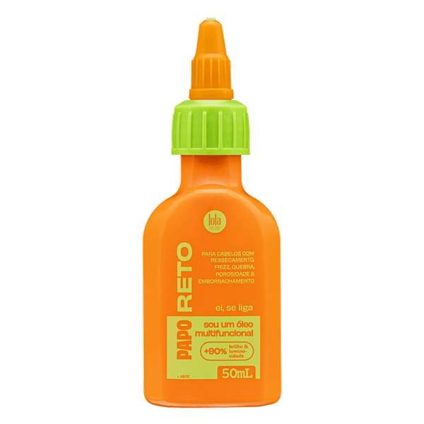 Óleo Capilar Multifuncional Lola From Rio Papo Reto 50ml