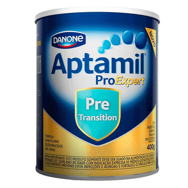 Fórmula Infantil Recém-Nascido Aptamil Pre Proexpert Transition Danone 400g