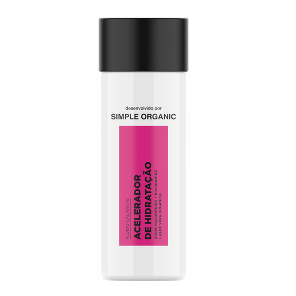 Acelerador de Hidratação Simple Organic Fluido Calmante 120ml