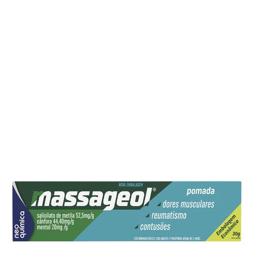 Analgésico E Anestésico Massageol 30G Pomada
