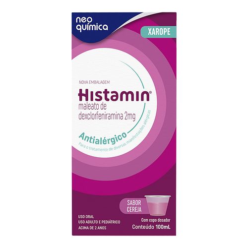 Antialérgico Histamin 2Mg/5Ml 100Ml