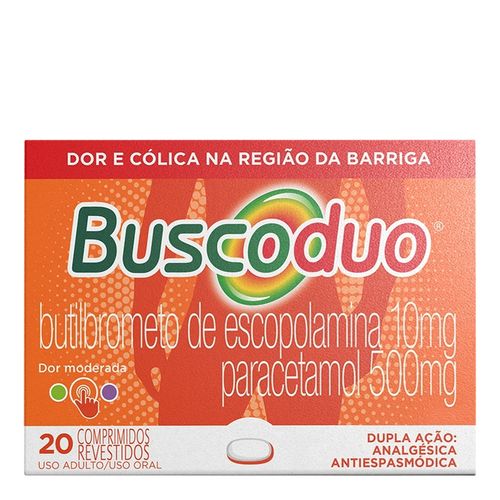 Analgésico Buscoduo 20 Comprimidos Revestidos