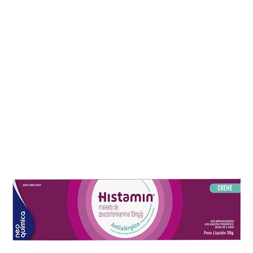 Antialérgico Histamin 10Mg/G 30G Creme