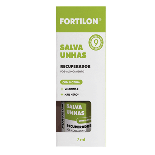 Base Fortilon Salva Unhas Recuperador 7ml