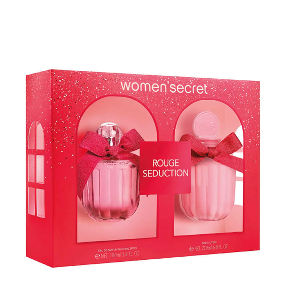 Kit Women's Secret Rouge Seduction Feminino - Eau de Parfum 100ml + Body Lotion 200ml