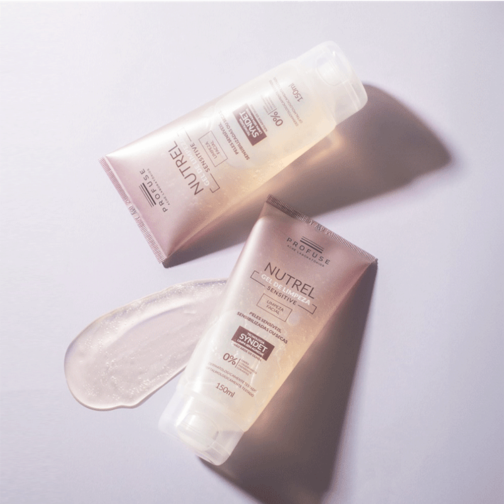 Gel de Limpeza Facial Nutrel Sensitive 150ml - Drogaria Sao Paulo