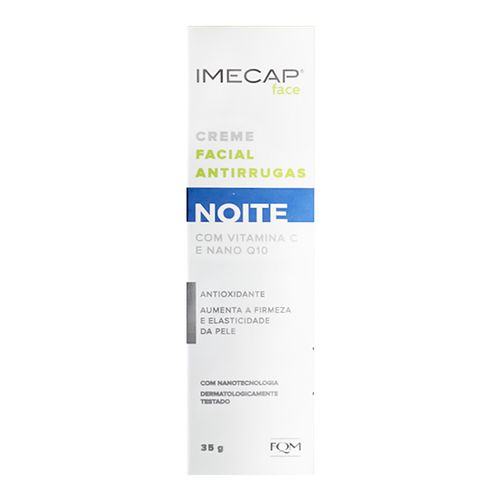 Creme Facial Imecap Face Noite Antirrugas Clareador Fqm 35G