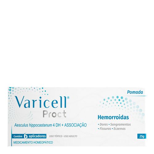 Anti-Hemorroidal Varicell Proct 0,625G + 0,625G + 0,625G + 0,625G 25G