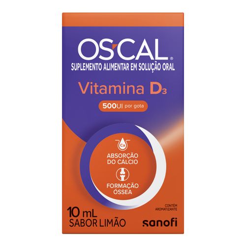 Os-Cal® Vitamina D3 500Ui 10Ml Gotas