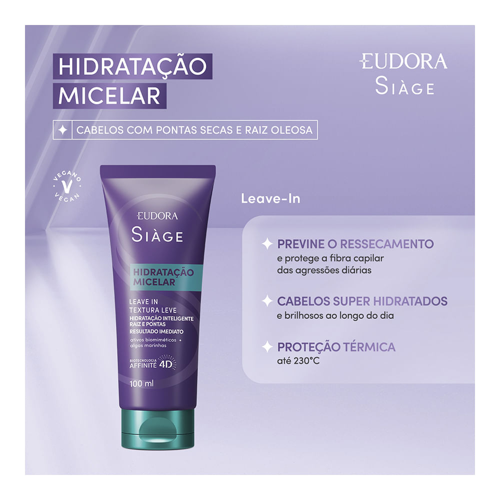 Leave-In Eudora Hydra Splash 100ml - Drogaria Sao Paulo