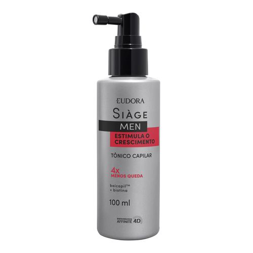 Tônico Capilar Eudora Siàge Men Estimula O Crescimento 100Ml