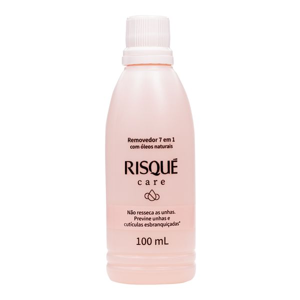 Removedor de Esmaltes 7 em 1 Risqué Care 100ml