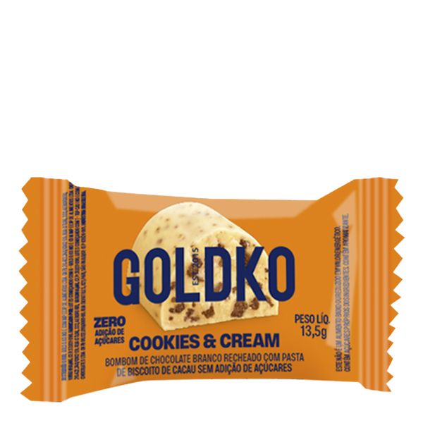 Bombom Goldko Cookies & Cream 13,5g