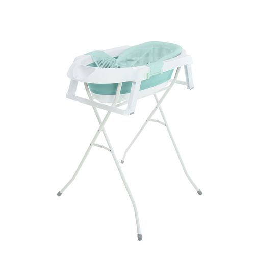 Banheira Infantil com Suporte Smile Aqua Green - Safety 1st