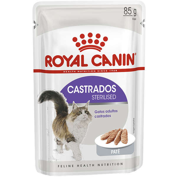 Royal Canin Gato Wet Sachet Sterilised Patê 85g