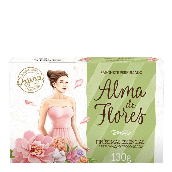 Sabonete Alma De Flores Clássico 130g