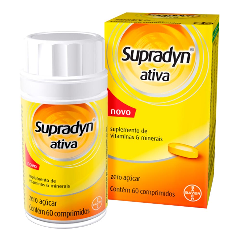 SUPRADYN ATIVA 60CPR