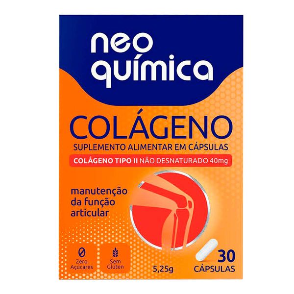 Suplemento Alimentar Colágeno Neo Química 30 Cápsulas