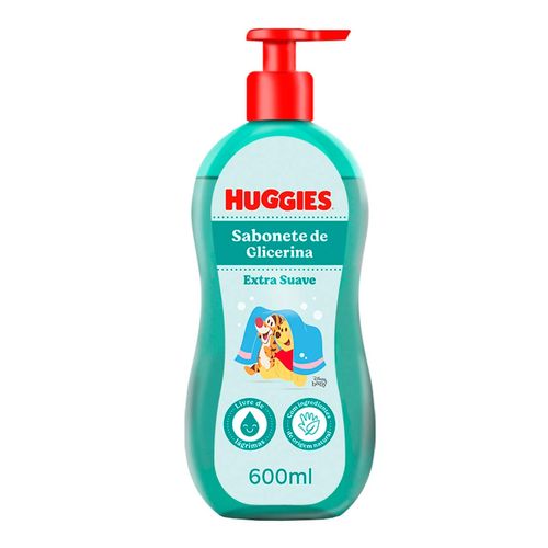 Sabonete Líquido Huggies Extra Suave Para Bebê 600Ml