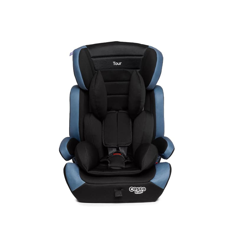 Cadeirinha para Carro Tour 9 a 36 Kg Preto e Azul +  Cosco 935347855