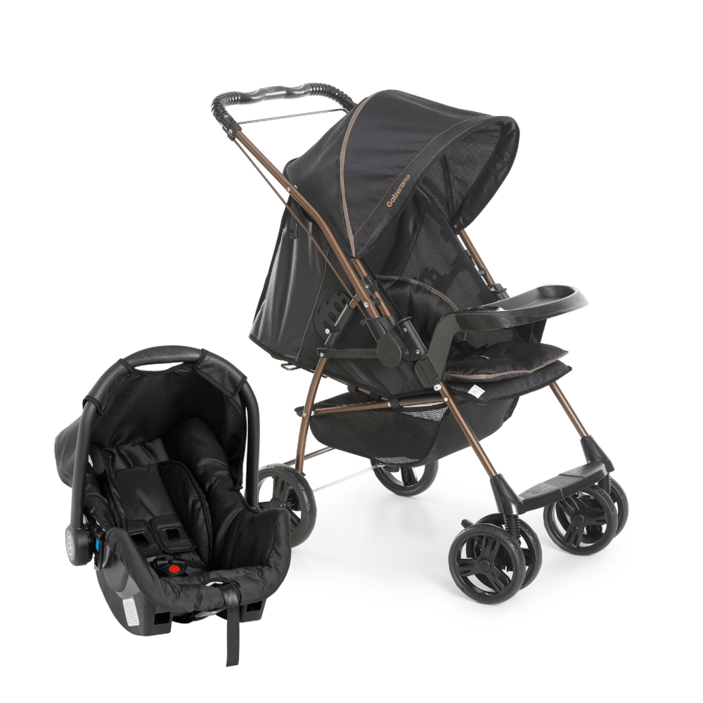 Carrinho Travel System Milano Reversivel Ii Perto e Cobre + galzerano 935347883