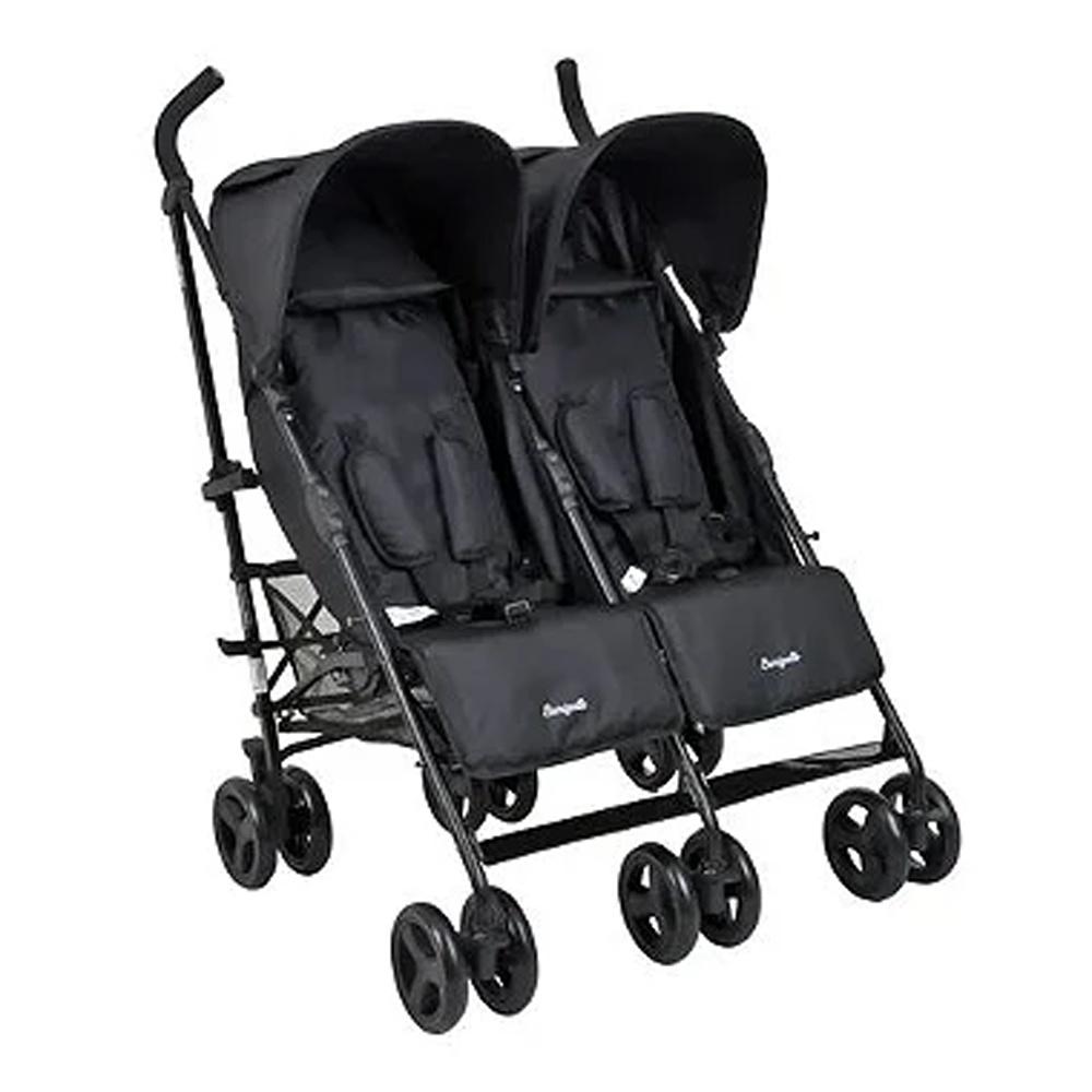 Carrinho de Bebê Gemeos Twingo Black Burigotto 935347886