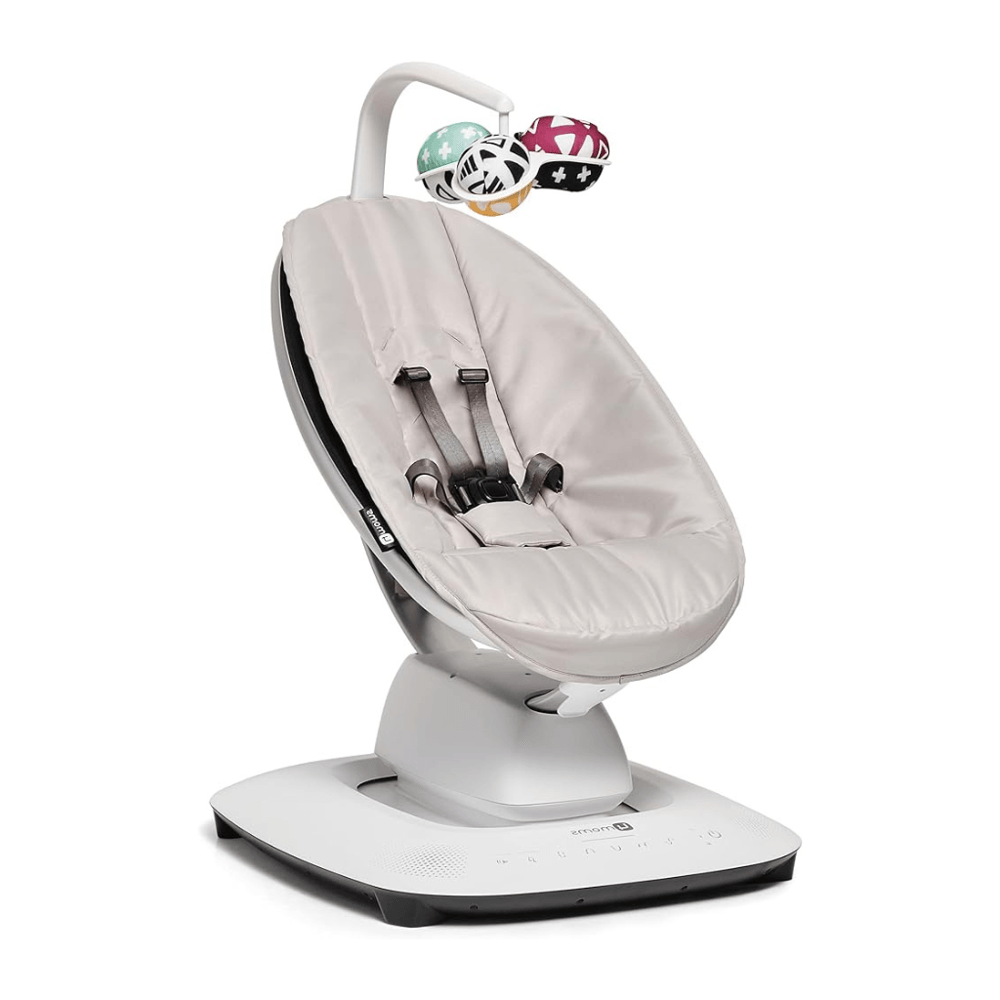 Cadeirinha de Balanco Infantil Mamaroo 5 0 Cinza + 4moms 935347889