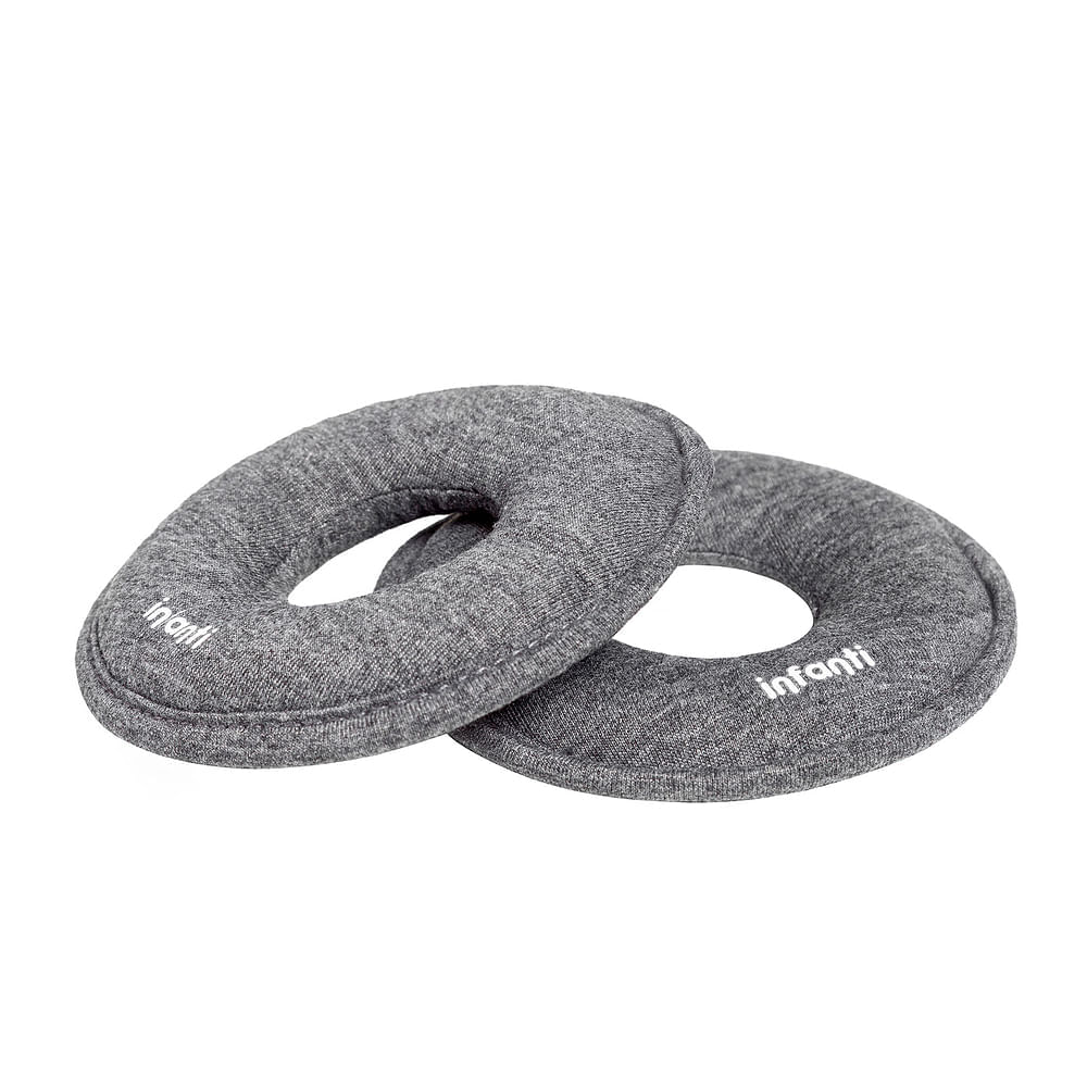 Rosquinha para Seios Serena Cinza Mescla Escuro + infanti 935347899