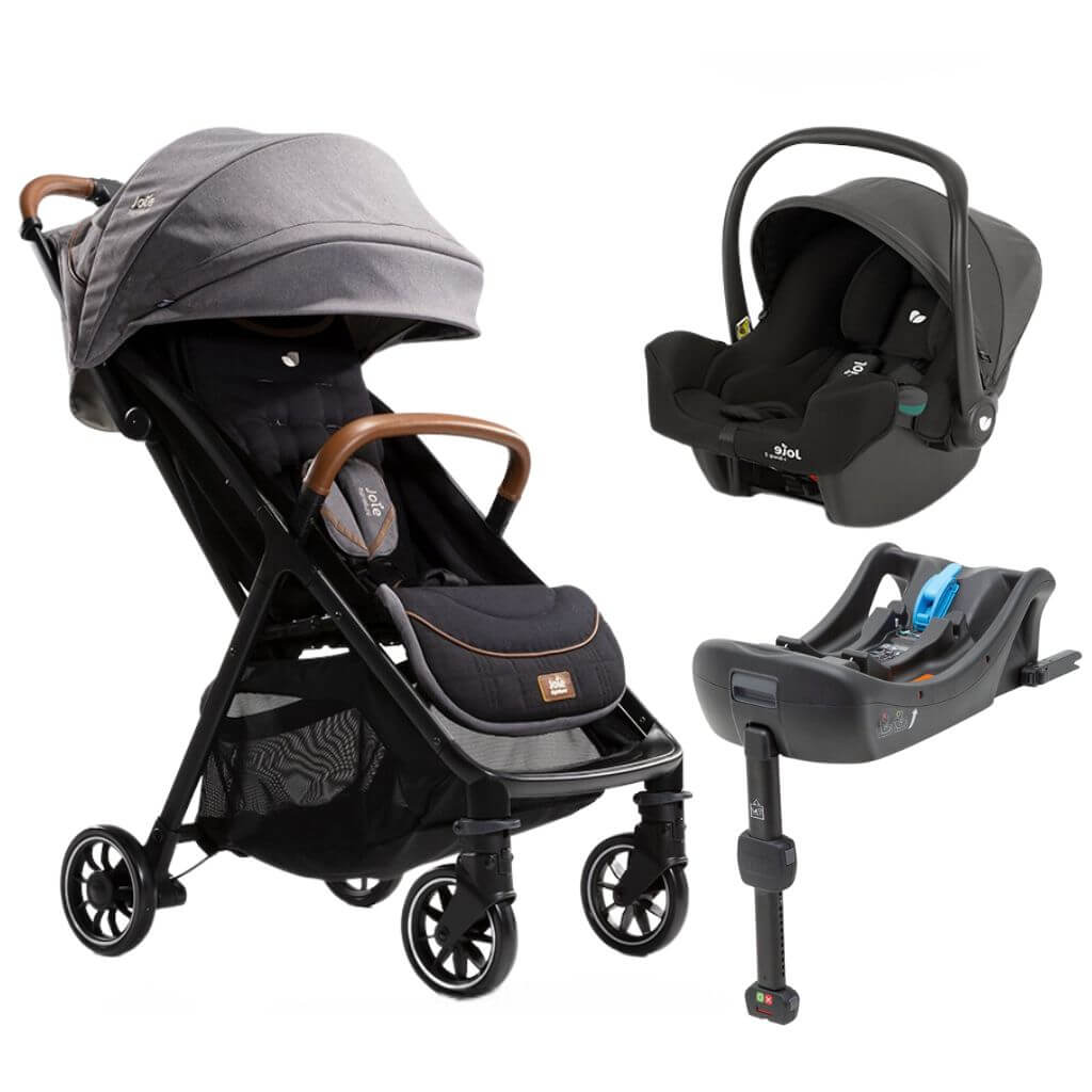 Carrinho de Bebê Combo Parcel Carbon com Bebê Conforto e Base I Snug + joie 935347913