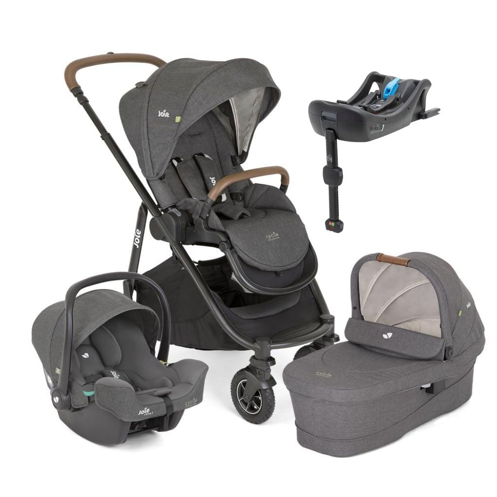 Travel System Versatrax Cycle Trio Cinza Shellgray com I Base Isofix I Snug + joie 935347918