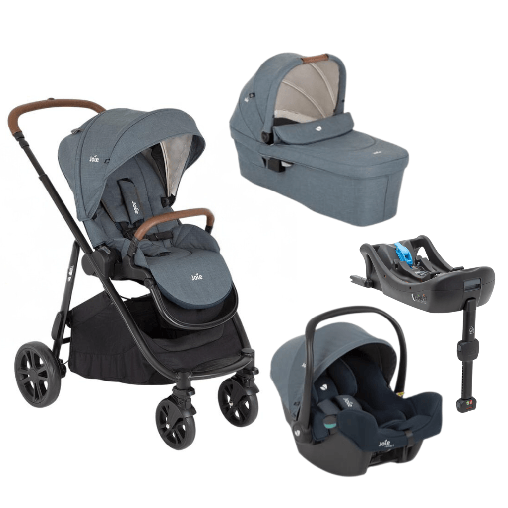 Travel System Versatrax e Trio Azul Lagoon com I Base Isofix I Snug + joie 935347922