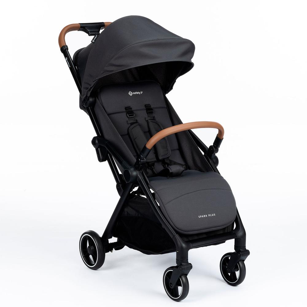 Carrinho de Bebê Spark Plus Black Graphite + safety 1st 935347944