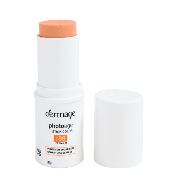 Protetor Solar Facial Dermage FPS 99 Photoage Color Cor Nude 12g Stick
