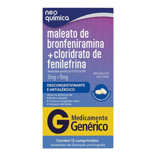 841196-Maleato-De-Bronfeniramina-12mg-Cloridrato-De-Fenilefrina-15mg-Generico-Neo-Quimica-12-Comprimidos.jpg 841196-Maleato-De-Bronfeniramina-12mg-Cloridrato-De-Fenilefrina-15mg-Generico-Neo-Quimica-12-Comprimidos.jpg