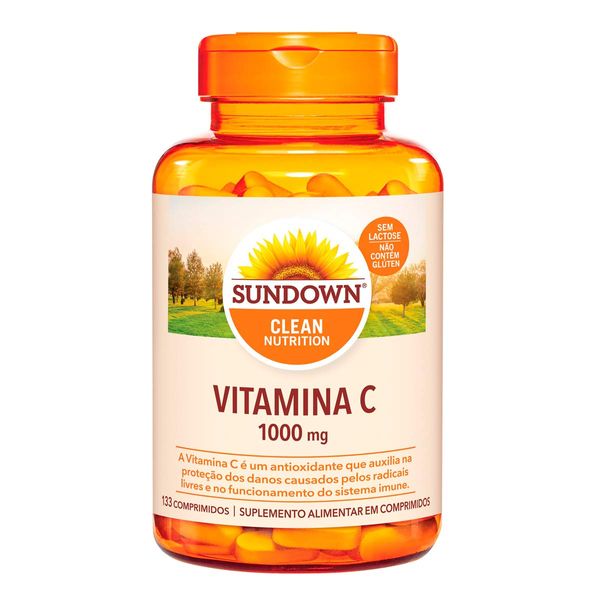 Suplemento Alimentar Sundown Vitamina C 1.000mg 133 Comprimidos