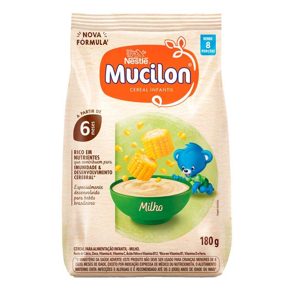 Cereal Infantil Mucilon Milho 180g