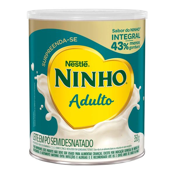 Leite em Pó Ninho Adulto Lata 350g