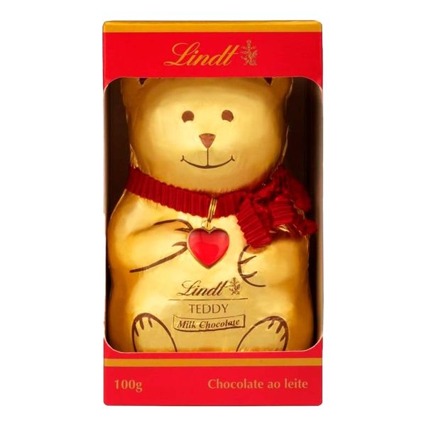 Chocolate Natal Lindt Teddy Bear ao Leite 100g