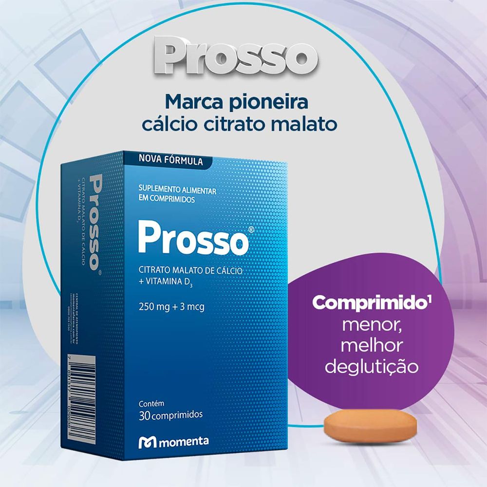 Prosso 250mg 30 Comprimidos - Drogaria Sao Paulo