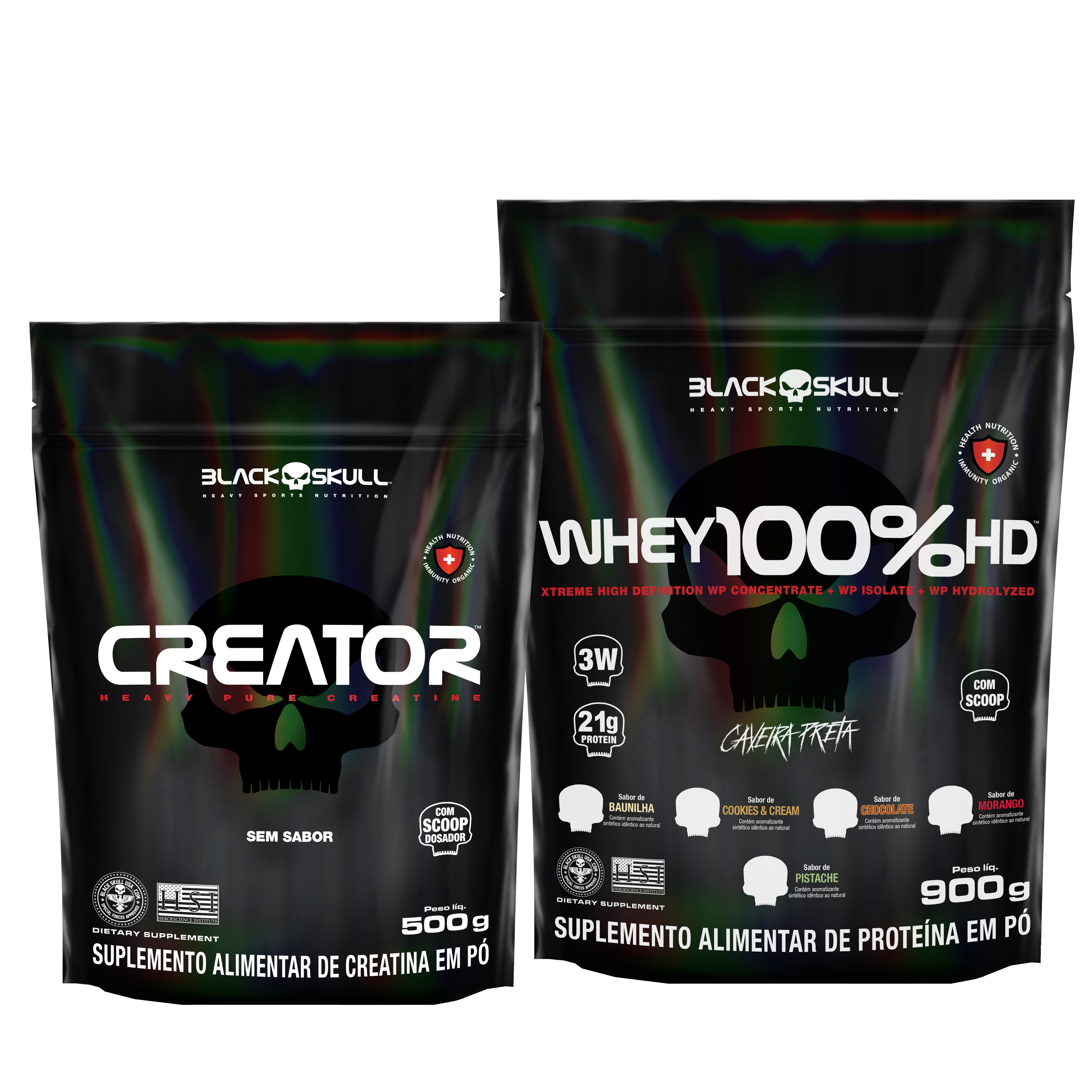 WHEY 100% HD + CREATOR 500G